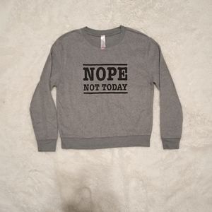 No Boundaries Gray Sweater